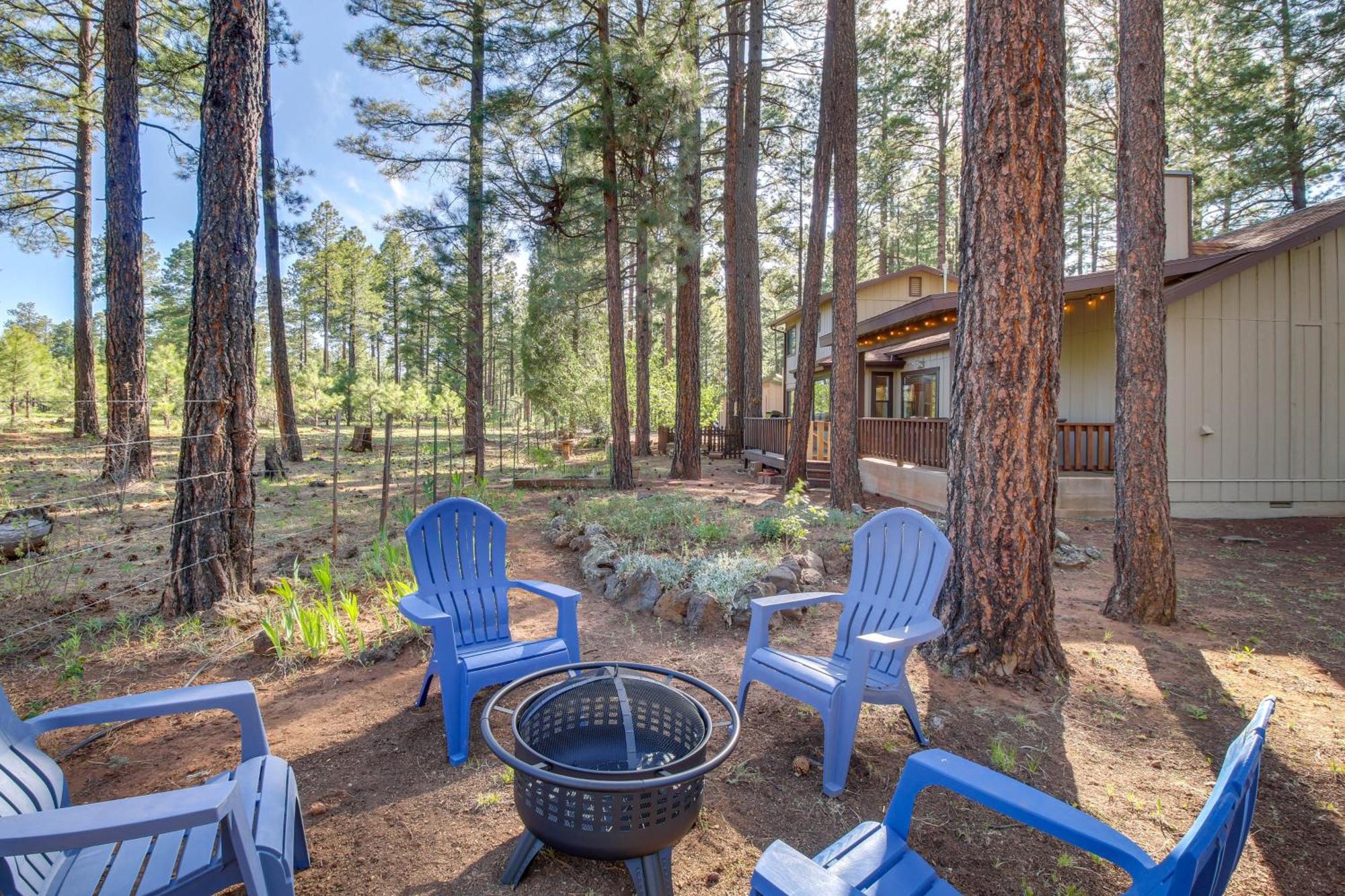 Indian Pine Peaceful Pinetop Cabin With Deck And Fire Pit!ヴィラ エクステリア 写真